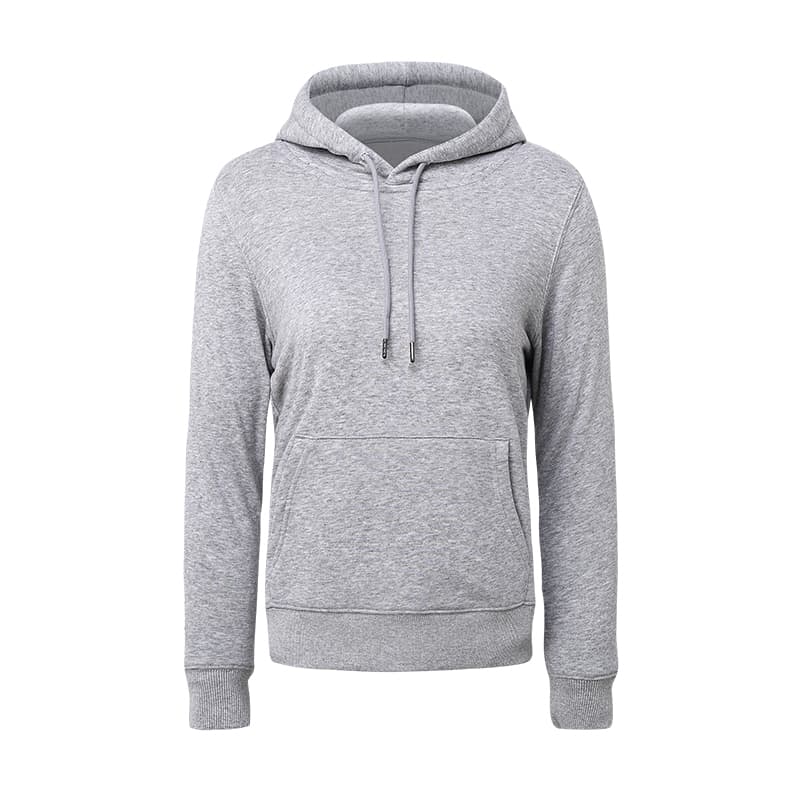 Women's 300 GSM Knit Pullover Hoodie Sweatshirt