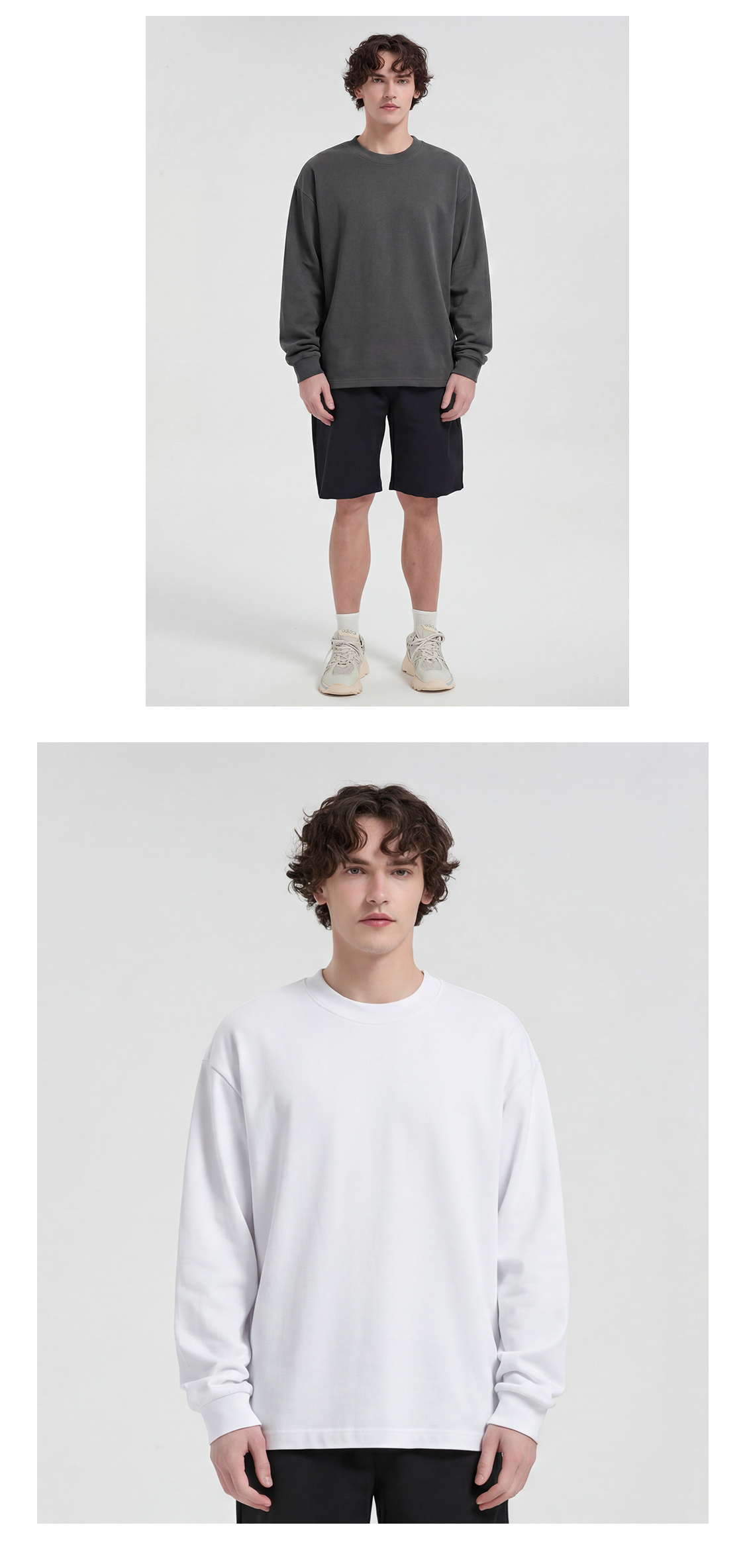 Heavyweight Cotton Long Sleeve T-Shirt