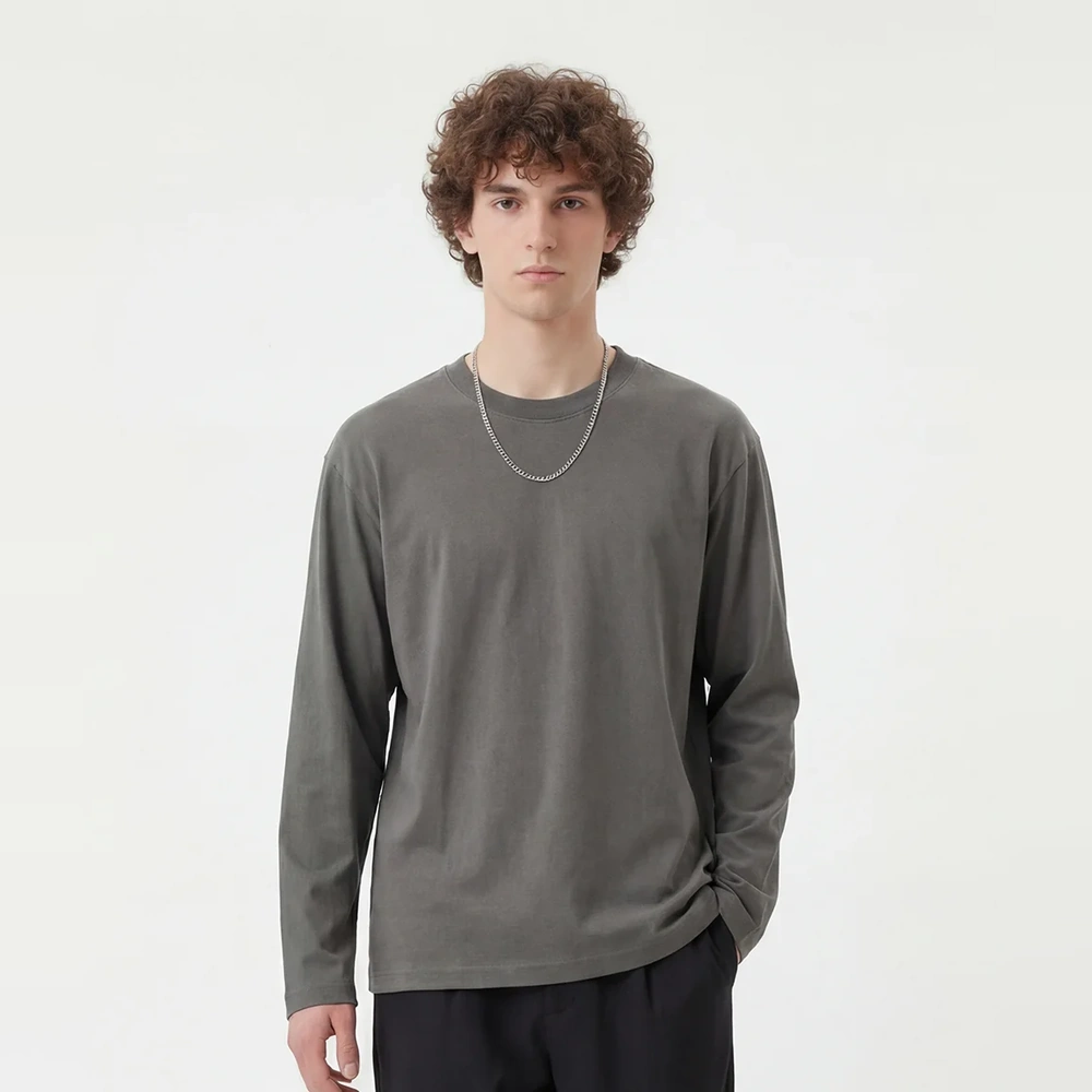 Knit Long-Sleeve T-Shirt