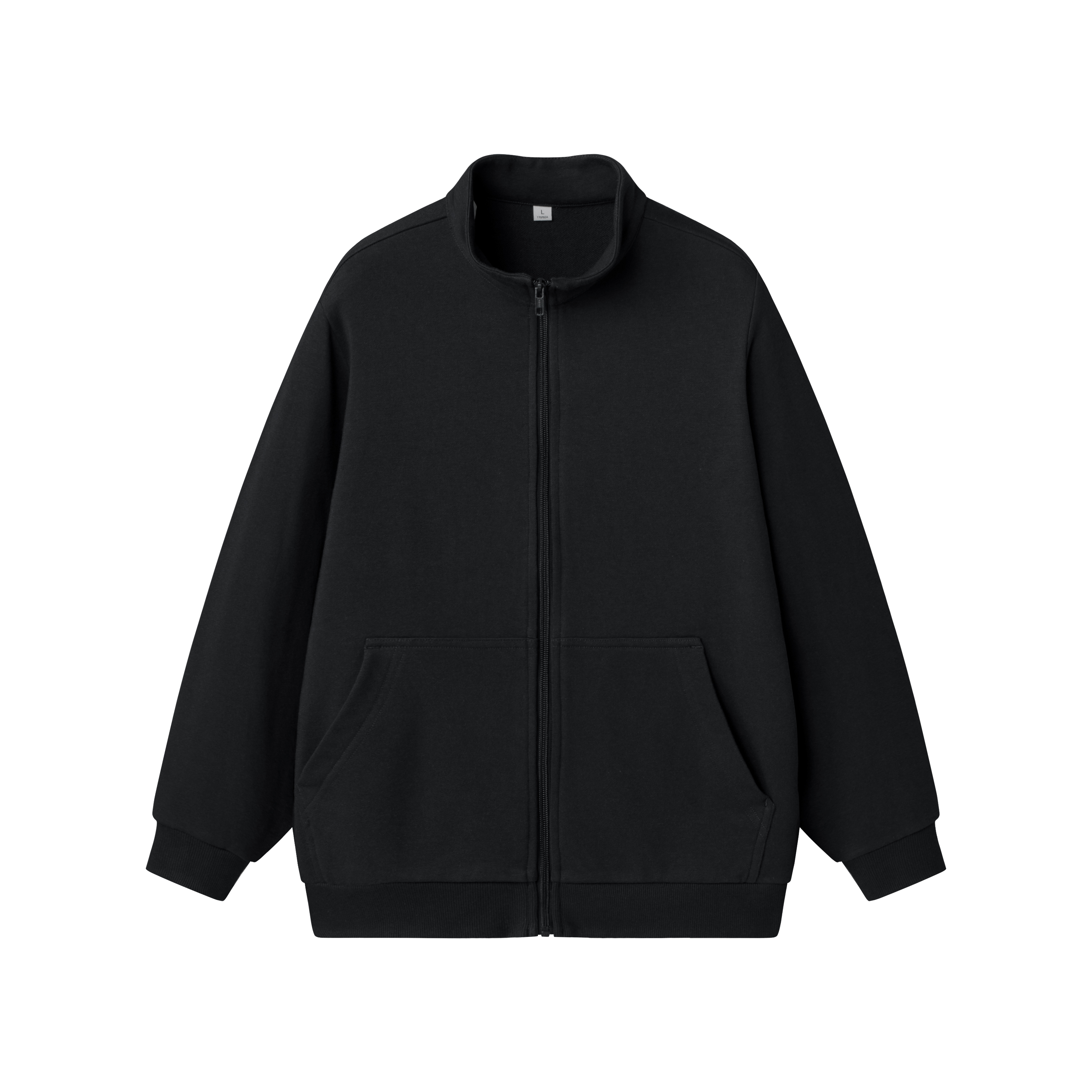 Stand Collar Knitted Jacket