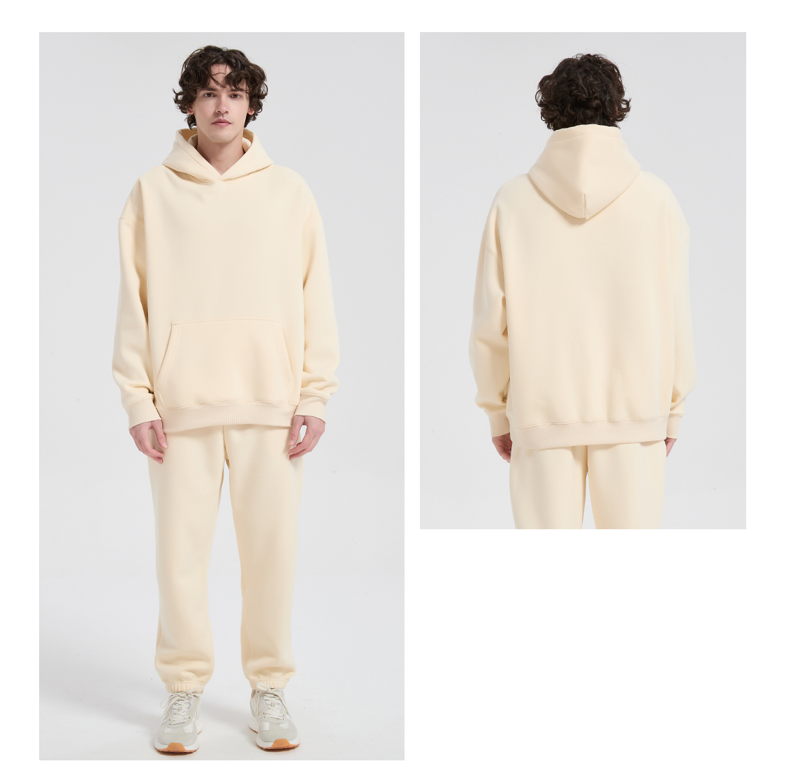 Knit Fleece Hoodie detail 2