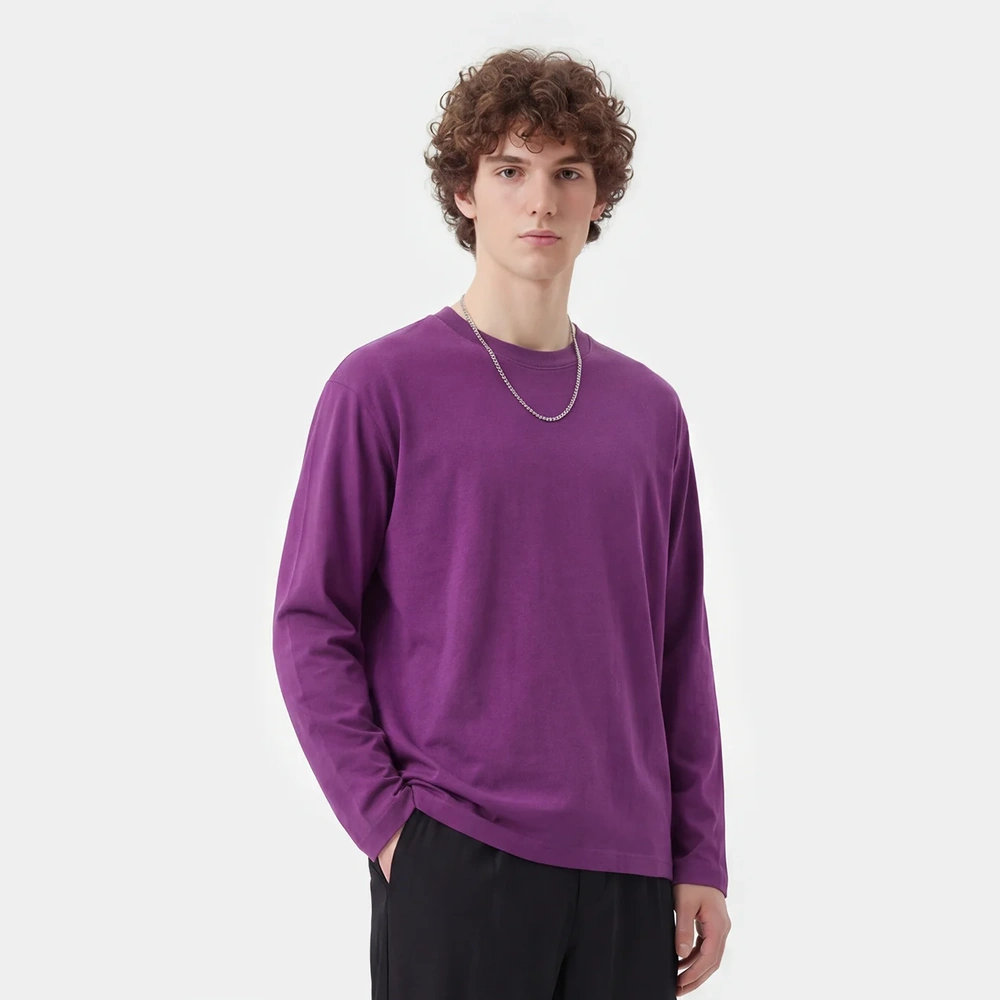 Knit Long-Sleeve T-Shirt