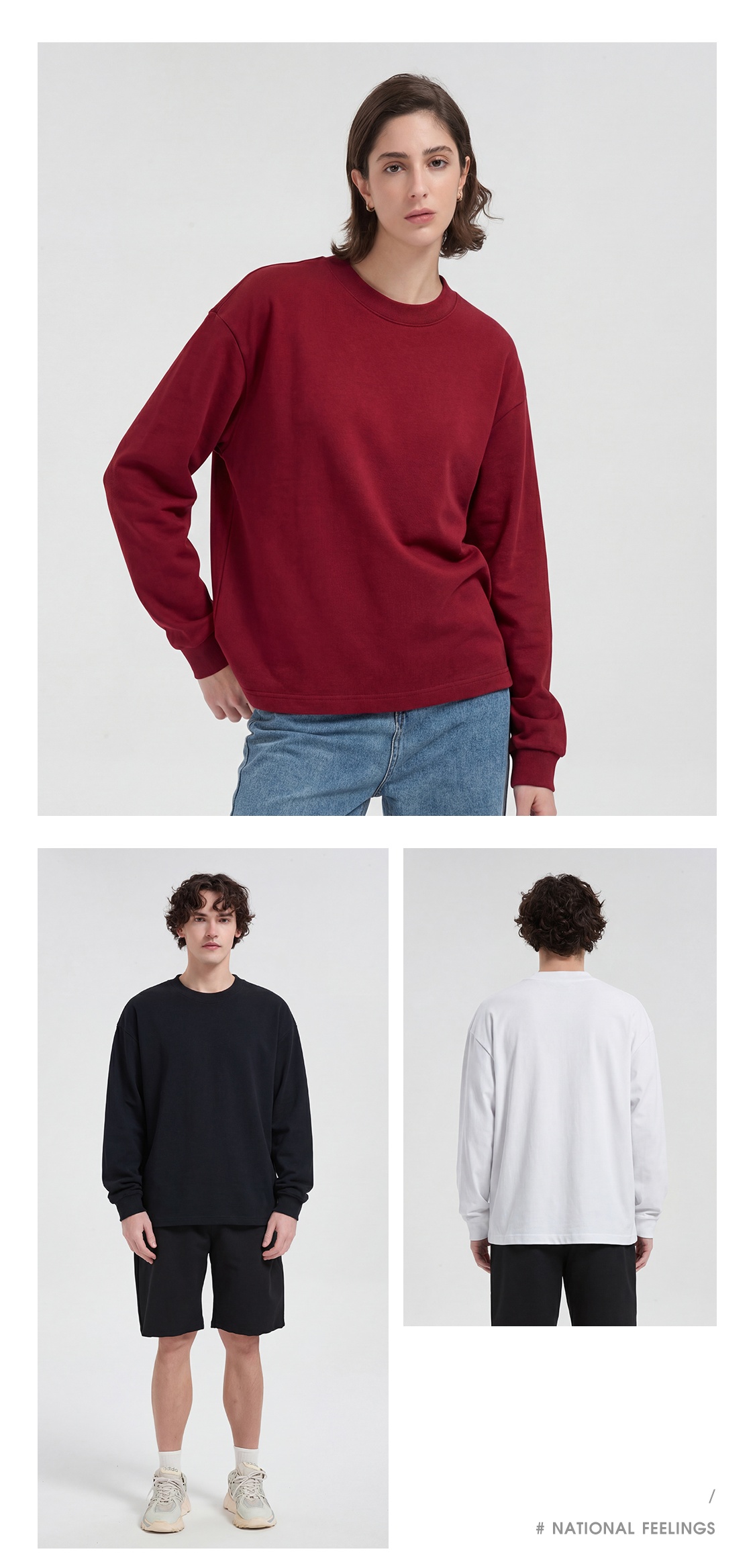 Heavyweight Cotton Long Sleeve T-Shirt