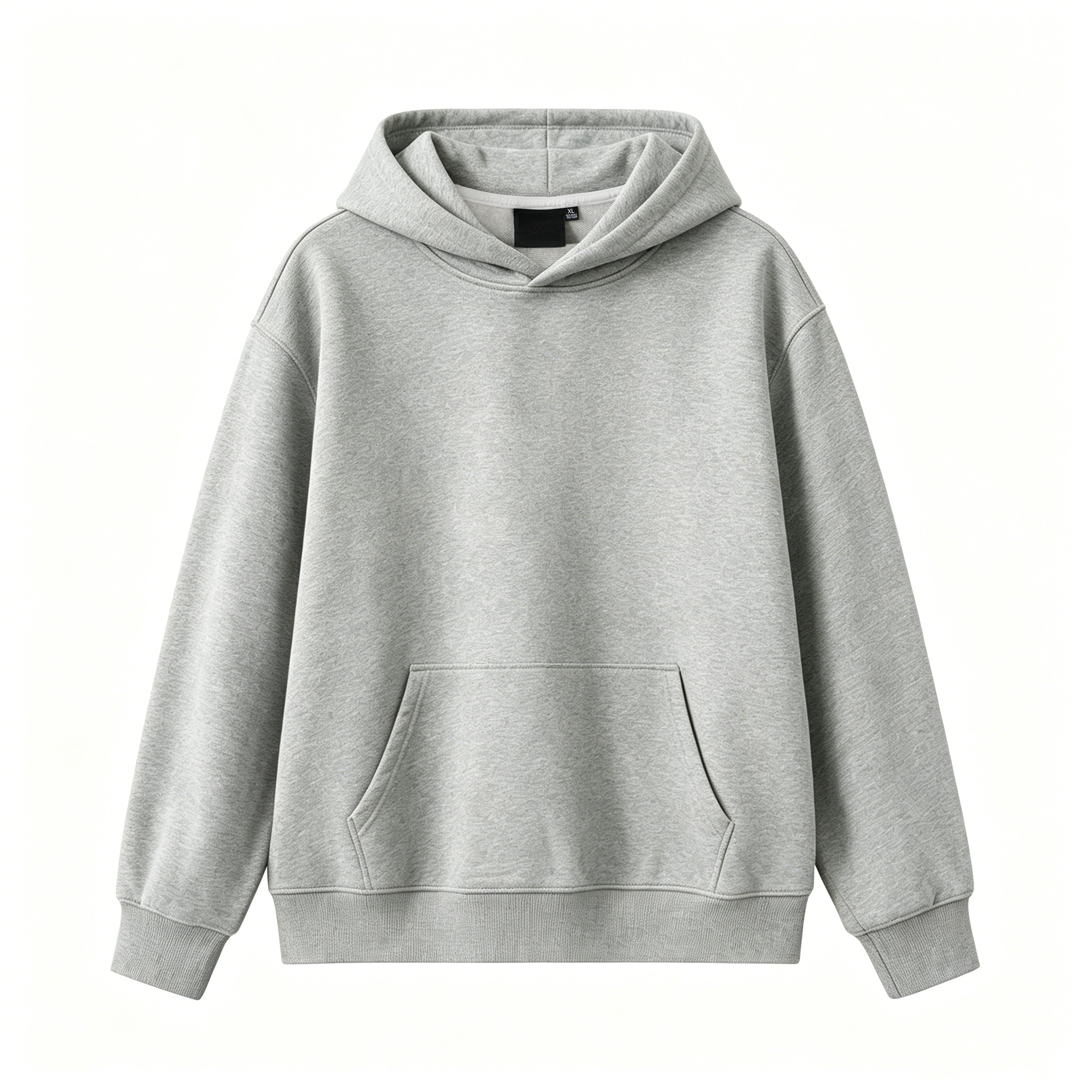 360 GSM French Terry No-Drawstring Hooded Sweatshirt