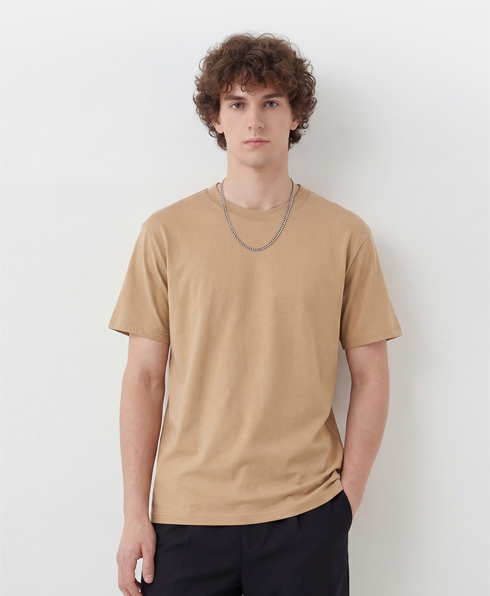 Men’s 200GSM Cotton Crew Neck T-Shirt