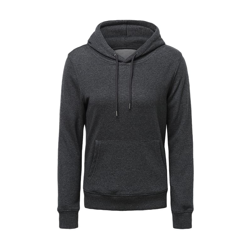 Women's 300 GSM Knit Pullover Hoodie Sweatshirt