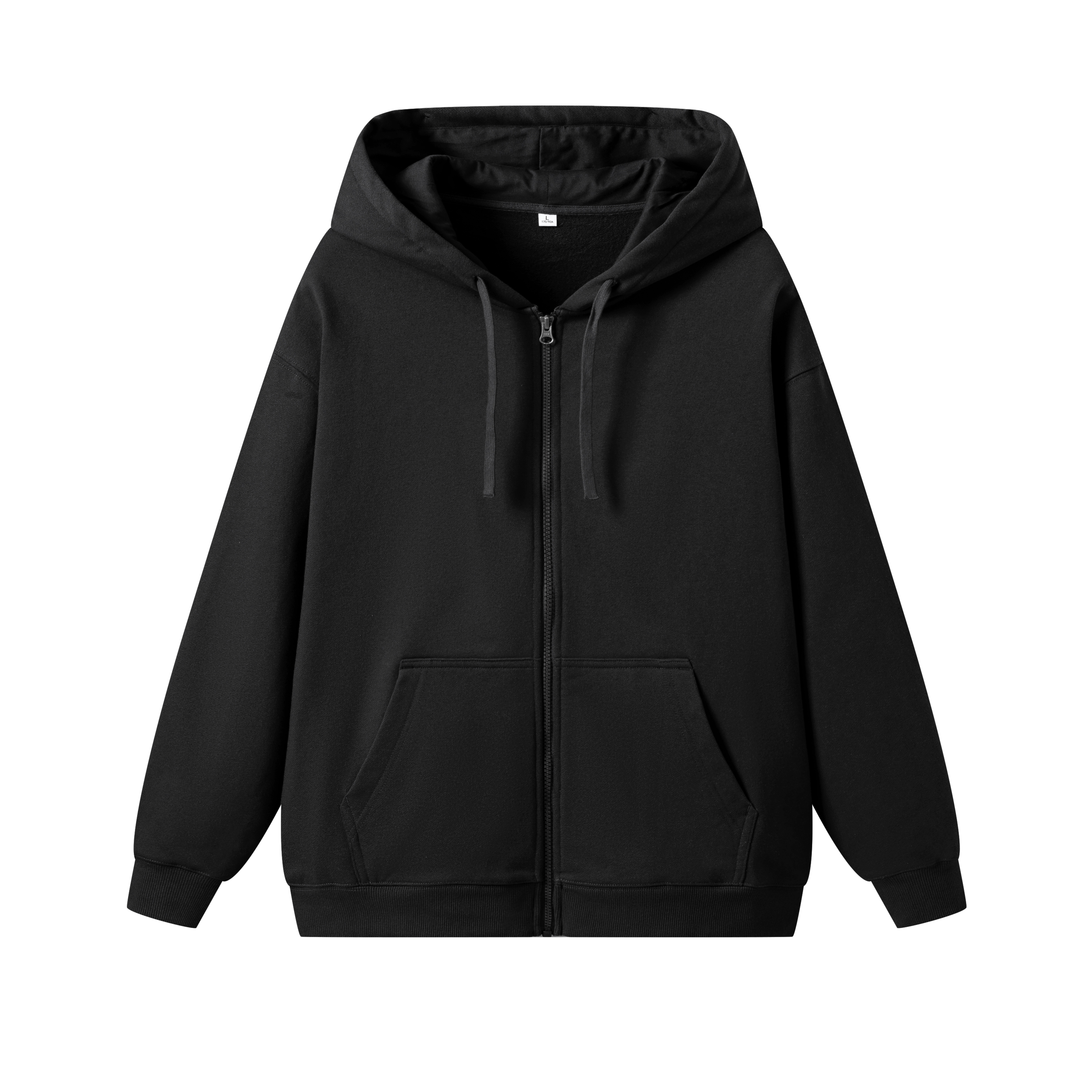 Breathable Soft Zip-Up Hoodie