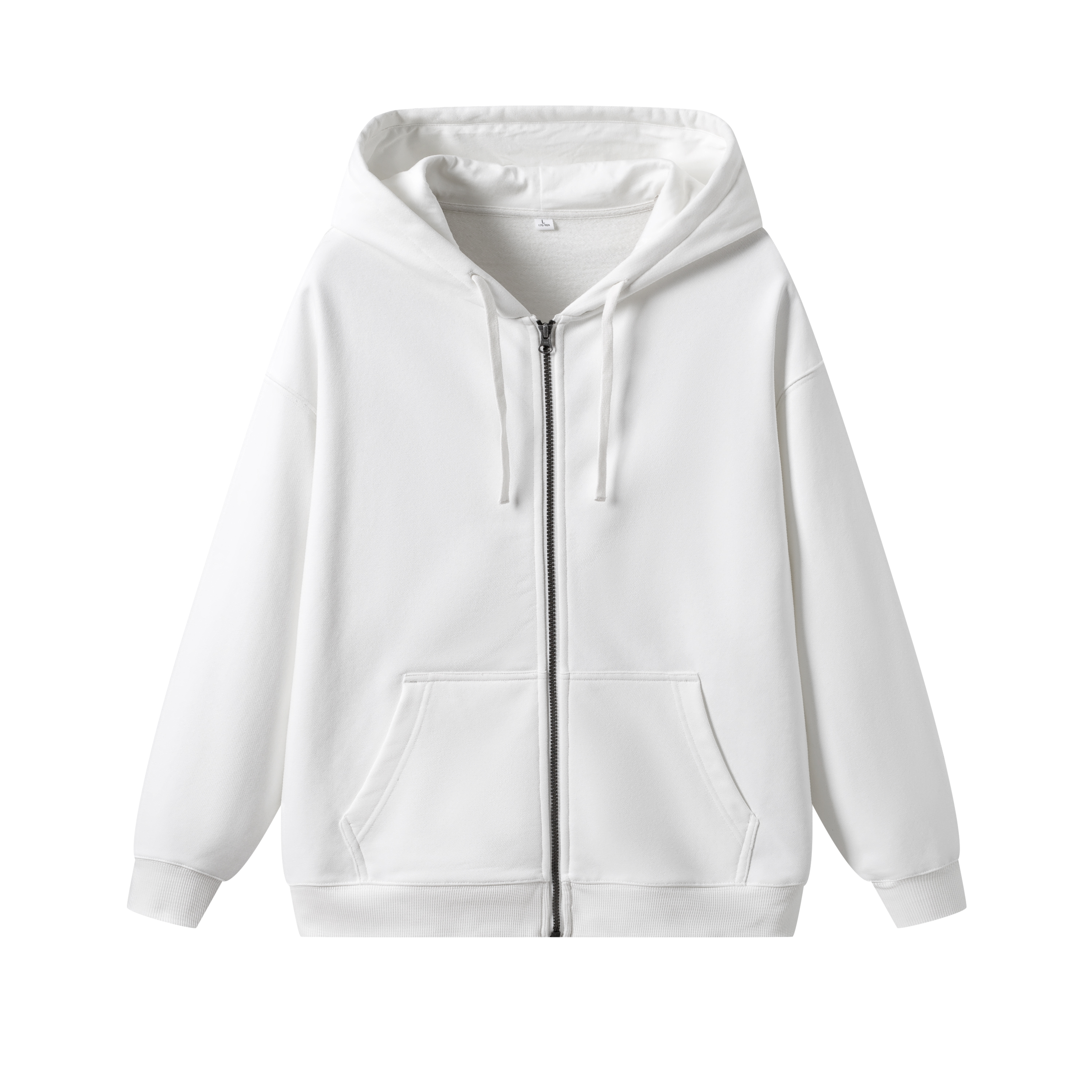 Breathable Soft Zip-Up Hoodie