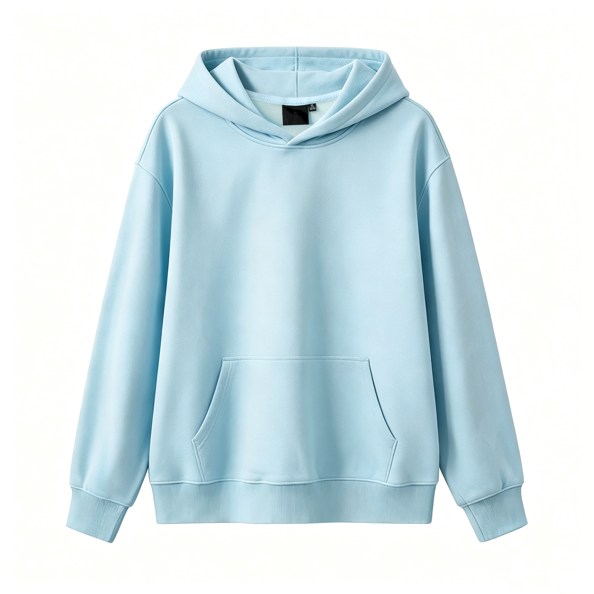 360 GSM French Terry No-Drawstring Hooded Sweatshirt