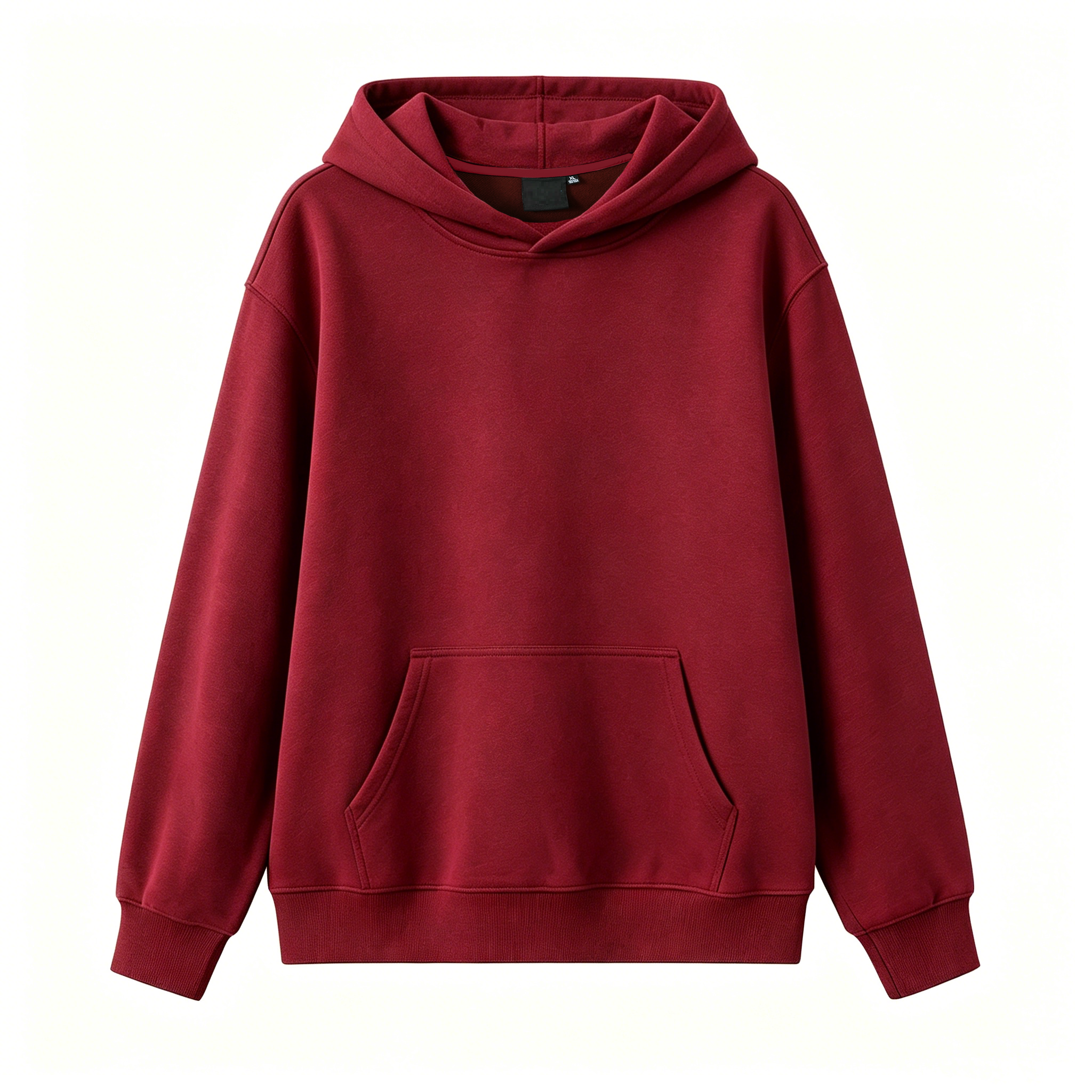 360 GSM French Terry No-Drawstring Hooded Sweatshirt