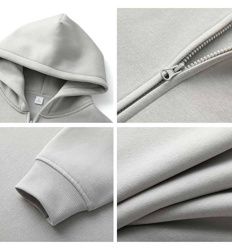 Zip-Up Hoodie detail 2